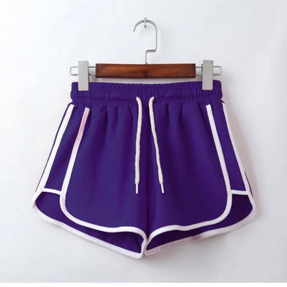 Summer Elastic-Waist Shorts