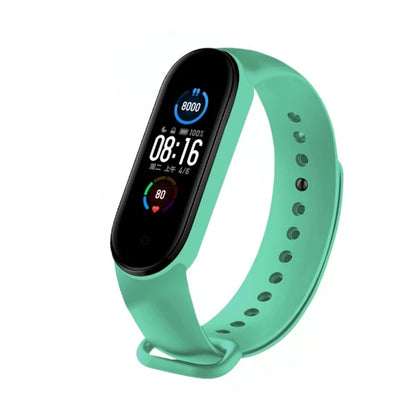 M6 Smart Watch Uomo Donna Fitness Smart Braccialetto Sportivo Fascia Cardiofrequenzimetro Pressione Sanguigna Orologi Multifunzione Impermeabili