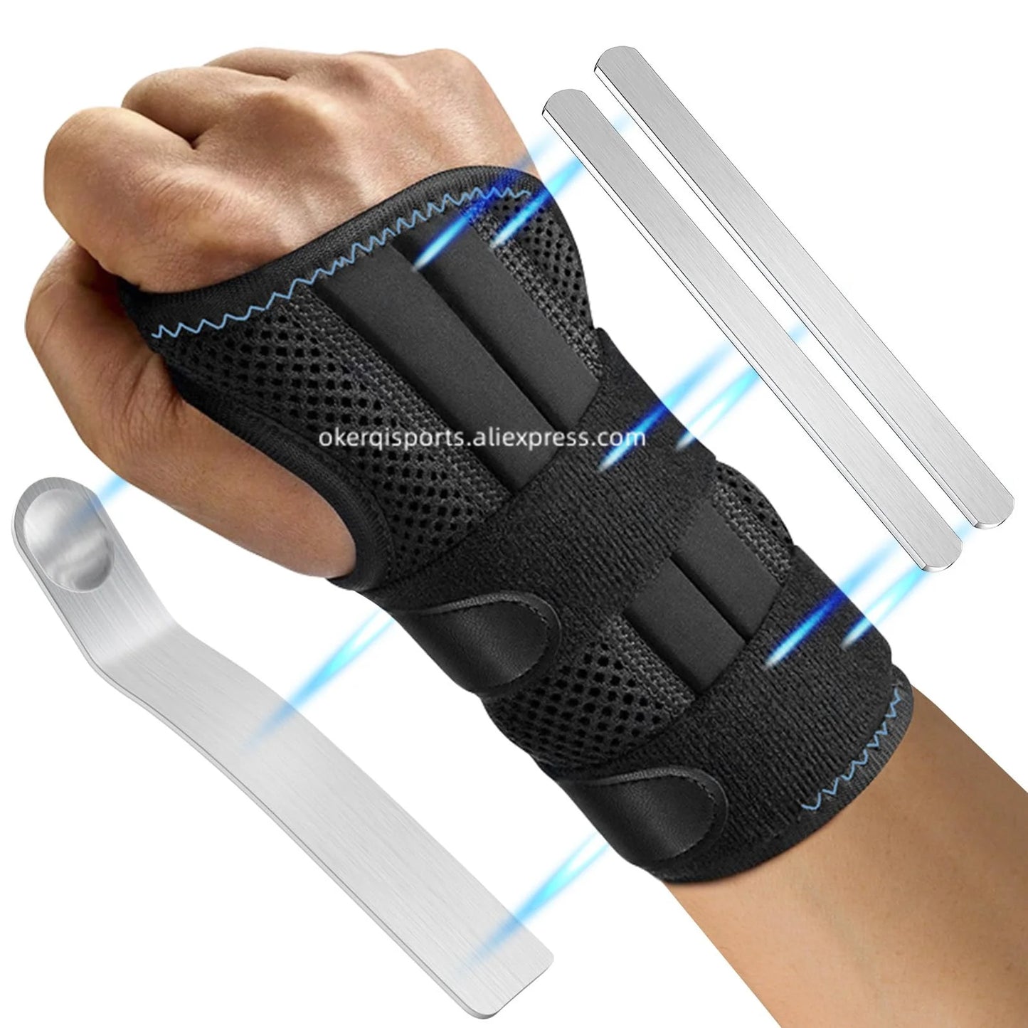 Adjustable Wristband Support