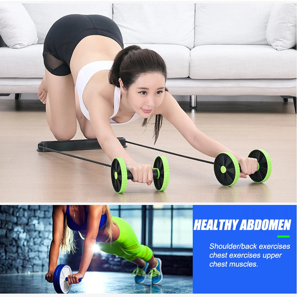 Multifunctional Ab Wheel Double Roller