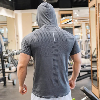 Men’s Quick-Drying Running Hoodies