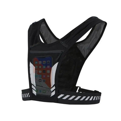 Reflective Running Vest Bag