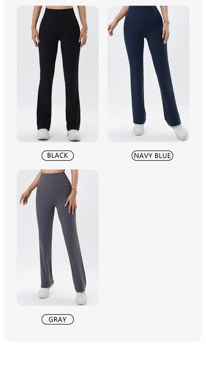 High-Waisted Yoga Bell Bottoms