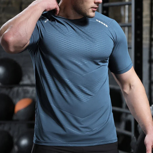 Men’s Thin Ice Silk Running T-shirt