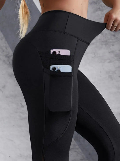 High Waist Double Pocket Yoga Pants