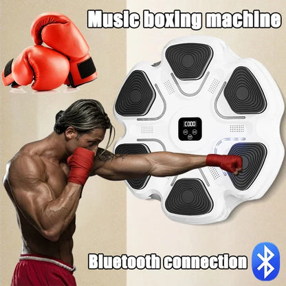 Nueva máquina de boxeo con música inteligente para adultos y niños, entrenador de boxeo deportivo, entrenamiento de respuesta para ejercicios en casa, boxeo con objetivo de pared