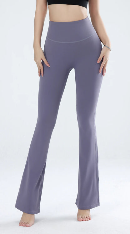 High-Waisted Yoga Bell Bottoms