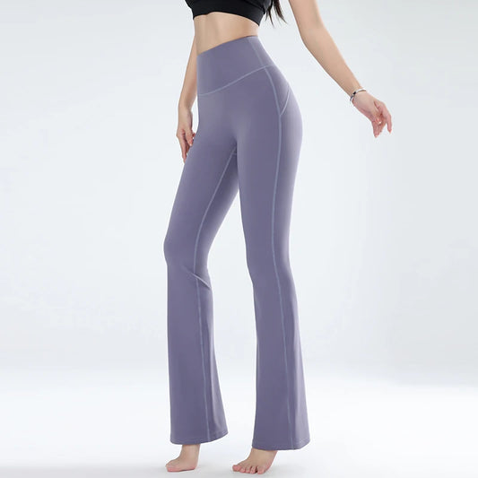 High-Waisted Yoga Bell Bottoms