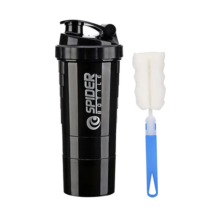 3-Layer Shaker Protein Bottle