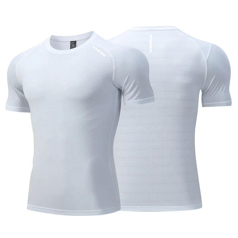 Men’s Thin Ice Silk Running T-shirt