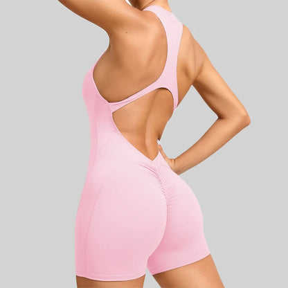 Sleeveless Sport Jumpsuit